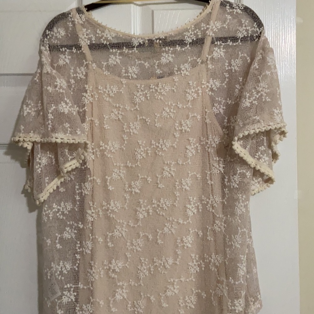 Top with camisole